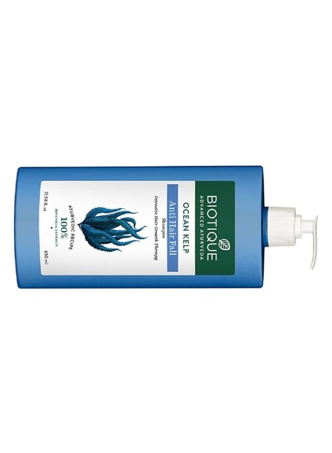 Biotique Ocean Kelp Anti Hairfall Shampoo | Intensive Hair Growth Therapy| Anti Hairfall Shampoo that Maintains Shine |100% Botanical Extracts | Suitable for All Hair Types |650ml (Pack of 2) - Image 3